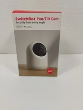 SwitchBot  Pan / Tilt Cam Security From Every Angle .360.  Voice Command 