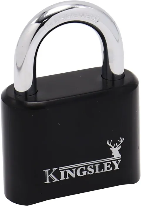 Resettable Combo Lock (Combination Padlock) Hardened Steel Shackle