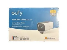 eufy eufyCam S3 Pro Add-on Camera 4K Solar Security Camera MaxColor Night Vision