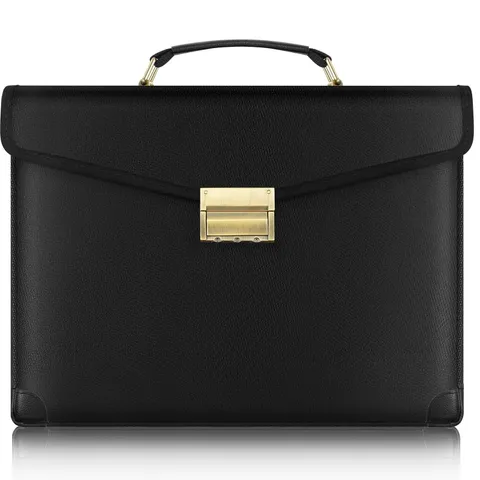 Fireproof Document Bag with Lock, 10 Layers Heat Insulation, 14.2x10" - Water