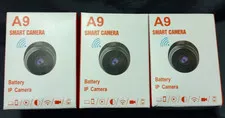 A9 HD Battery IP Smart Camera Lot of 3 New in the box B2