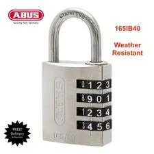 Abus 165IB40  Weather Resistant Combination Padlock -FREE POSTAGE