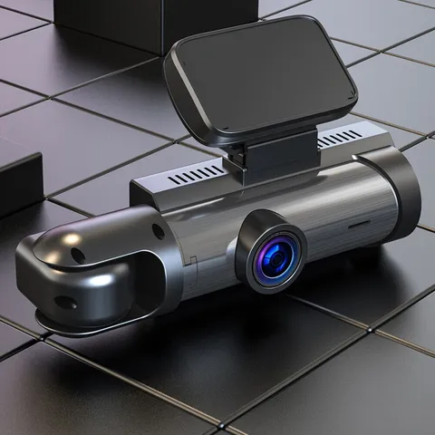 Dash Cam 3.16in Night Vision Dual Lens Car DVR Recorder Front Inside Camera