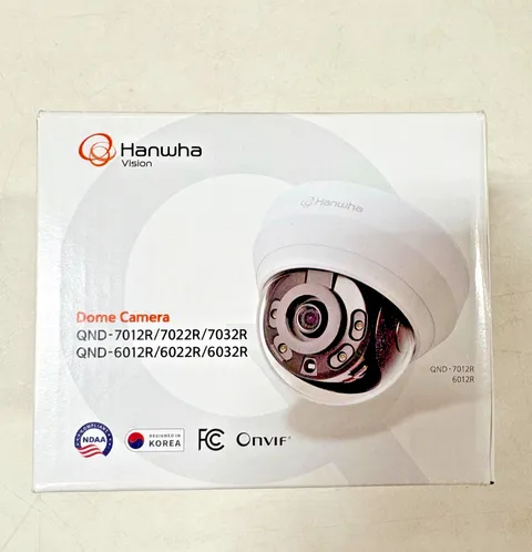 HANWHA - QND-7022R WISENET Q IP INDR DOME 4MP CAM