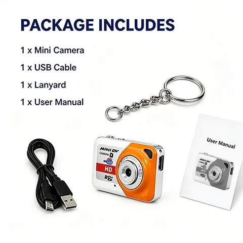 Portable Small 960P Rechargeable Mini Digital Camera fit Outdoor Use CMOS Sensor