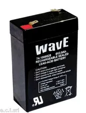 74.1006028 Batterie Conduire 6V 2,8 Ah Vague