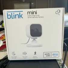 Blink Mini Indoor Plug-In Live HD Smart Security Camera (New in Box)