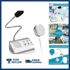 Intercom System Two Way Window Microphone Speaker for Bank Hospital Office
