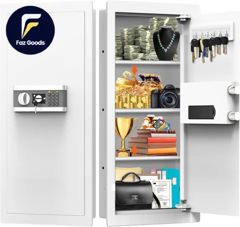 31.5" Tall Fireproof Wall Safes between the Studs 16" Centers Hidden Wall Safe