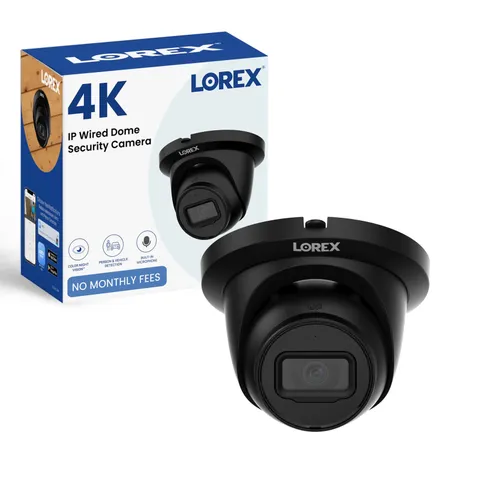 4K IP Wired Add-On Dome | Smart Motion Detection (Person/Vehicle) | Color Nig...