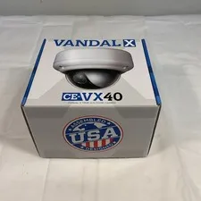 Clinton Electronics CE-VX40 Analog 1000TVL Vandal X True D/N Dome Camera NIB