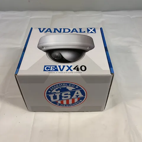 Clinton Electronics CE-VX40 Analog 1000TVL Vandal X True D/N Dome Camera NIB