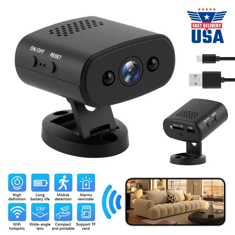 New Mini WiFi Camera HD 1080P IP Motion Detection Camcorder Home Security Cam
