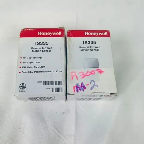 Honeywell IS335 Passive Infrared PIR Motion Sensor 2-Pack Pet Immune 40x56