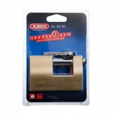 Abus Padlocks-High Security Monoblock Padlock  82/90 -90mm-FREE POST