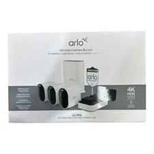 ARLO VMS5350-1BYNAS Ultra Outdoor Security Camera Kit 4K HDR (3rd Ge (PBR121622)