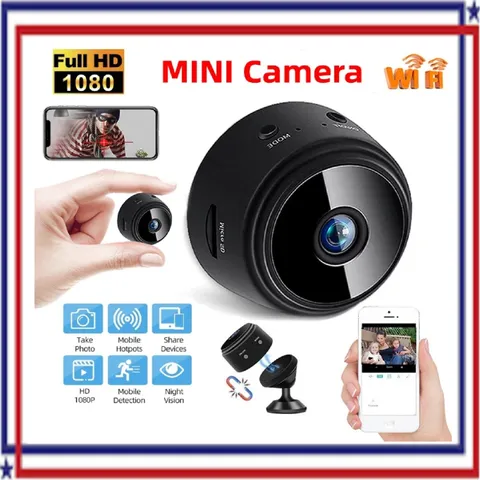 Mini Wireless Record Camera WiFi IP Home Security DVR Night Vision HD USB 1080P