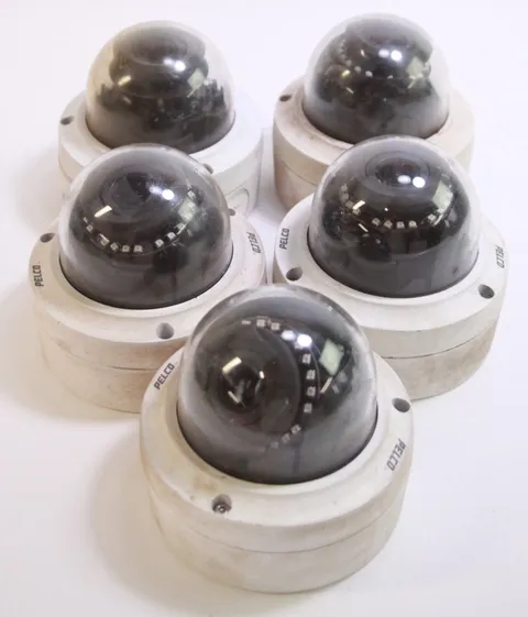 Lot of 5 Pelco  Sarix IMP231-1ES Indoor IP Mini Dome Cameras Untested READ