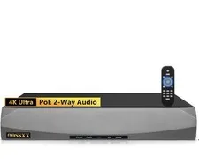 OOSSXX 804K Megapixel 16Channel POE NVR Network Video Recorder 8TB Up To 16 Cam