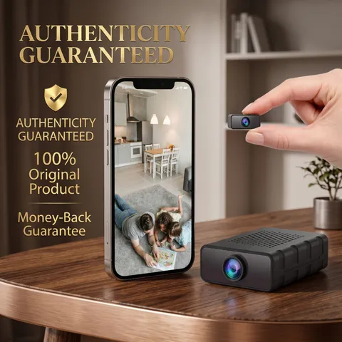 Braload Mini WiFi Security Camera Baby Monitor Pet Cam NightVision Motion Detect