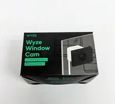 New - Wyze Window Cam, Color Night Vision, Reduced Glare, WYZECWC