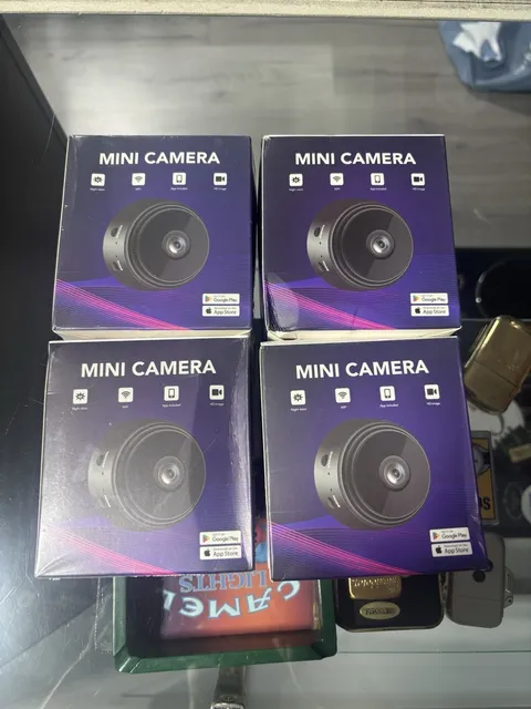 4x Lot Mini Camera App Controlled, WiFi,  Night Vision, HD Image, New and Sealed