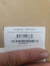 LOREX LNE9242B  4K 8MP Dome Security Camera Black