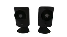 Lot of 2 SimpliSafe SSCM2 HD Wired Indoor Security Camera with Built-in Privacy