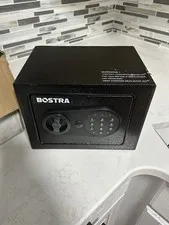 Bostra Small Fireproof Safe with Digital Keypad Safe Box with Fireproof Bag New