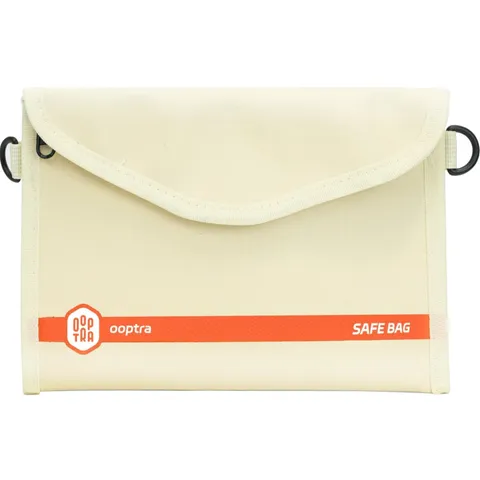 Small Fire-Resistant Document Bag Lock Water-Resistant File Organizer