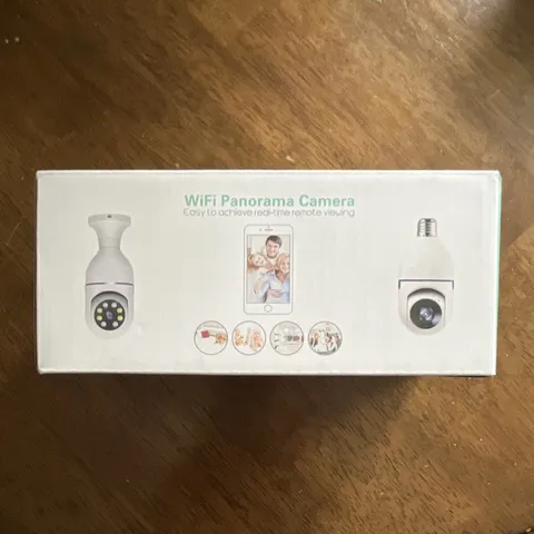 WiFi Panorama Bulb Camera, 1 Cam