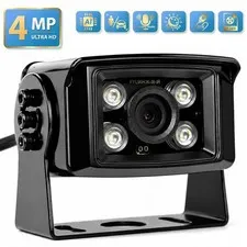 4MP Audio POE Small Size Colorvu Security Camera 3.6mm Lens,Motion Detection