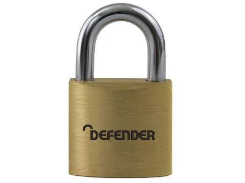 DEFENDER Brass Padlock 60mm DEFBP6
