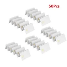 50 in 1 Pack ISO7816 Contact SLE 4442 Chip PVC Smart IC Cards Wholesale Lot