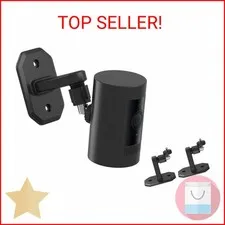2Pack Adjustable Wall Mount Bracket Compatible with Ring Stick Up Cam & Ring Ind
