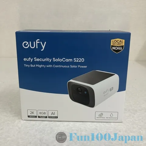 Anker Eufy Security SoloCam S220 Outdoor Security Camera wireless white