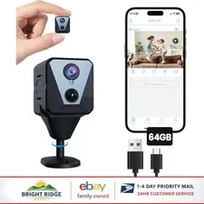 HD Wireless Security Camera with Smart Motion Detection & Night Vision Features