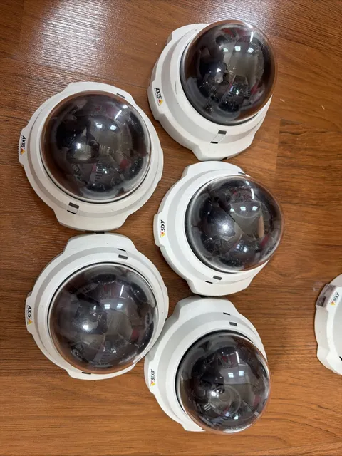 AXIS Camera P3301 Fixed Dome Camera Lot Of 5