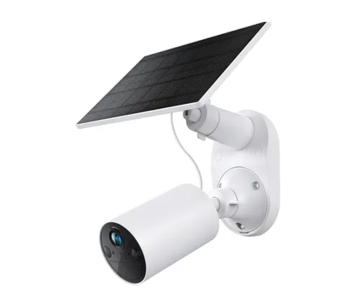 Cámara Seguridad Solar 1080P WiFi Exterior con Detección Humana y Alexa Pack