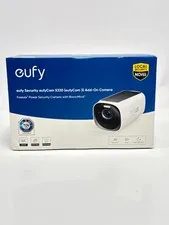 eufyCam 3 4K Add-On Security Camera Solar White HomeBase 3 Required