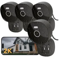 Wired Home Security Camera, Two-Way Audio, Motion Detection