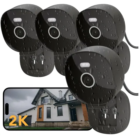 Wired Home Security Camera, Two-Way Audio, Motion Detection