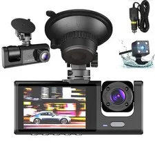 2" 1080P Dash Cam Video Recorder Car DVR Front&Rear View Camera Night Vision
