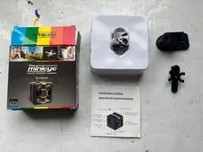 Full HD Gideon's MiniEye Sports Mini DV Camera 101434892 Black Open Box No Cable
