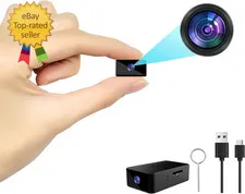 Mini Camera 1080P HD - No Wifi Camera - Portable Tiny Video Recorder with Record