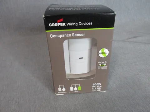 Cooper Wiring Devices White Occupancy Sensor Dimmer 600W OS106U-W White Ivory