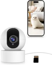 Camera for Home Security Indoor, Wifi Home Security Camera 1080P Two-Way Audio,