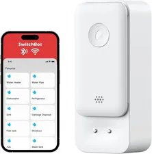 Wifi Water Sensor, Smart Water Leak Detector, 100Db Adjustable Alerts & App Aler