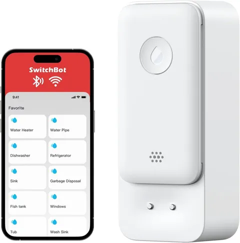 Wifi Water Sensor, Smart Water Leak Detector, 100Db Adjustable Alerts & App Aler