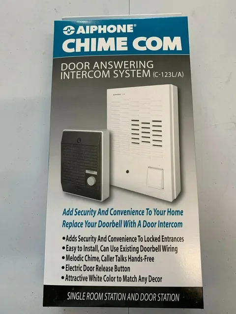 Aiphone C-123L/A Door Answering Intercom System ChimeCom  C123LA